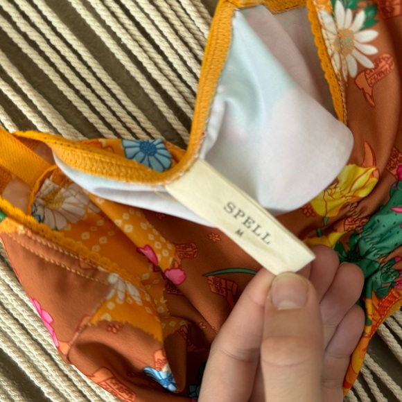 Spell & The Gypsy Collective Joshua Tree Bralette cowboy boots floral cowgirl G - Picture 9 of 11